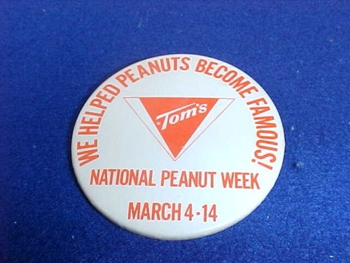 Vintage 1950 tom peanut - 1950's, tom's